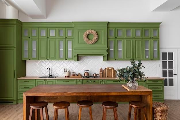 Kitchen of the week party-friendly layout with an upbeat look